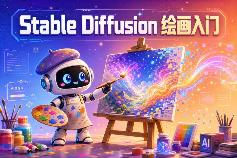 Stable Diffusion 绘画入门:核心概念与上手路径