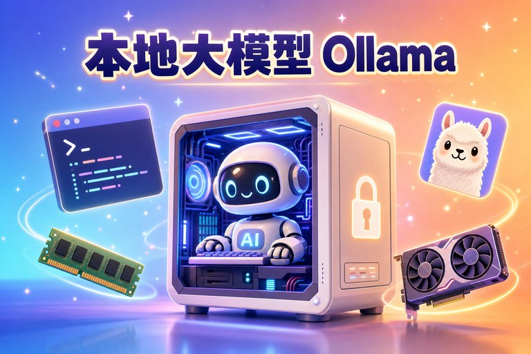 本地大模型部署入门：用 Ollama 把 AI 装进自己的电脑