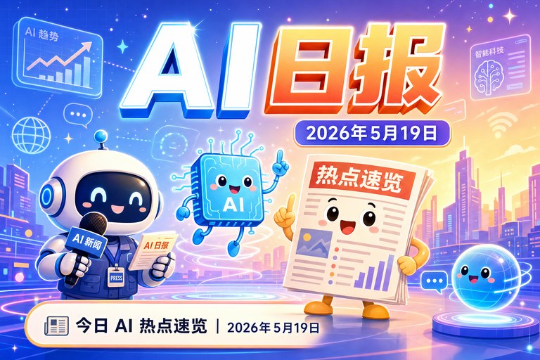 AI日报 | 2026年5月19日(周二):马斯克诉 OpenAI 案被驳回、Google I/O 2026 开幕