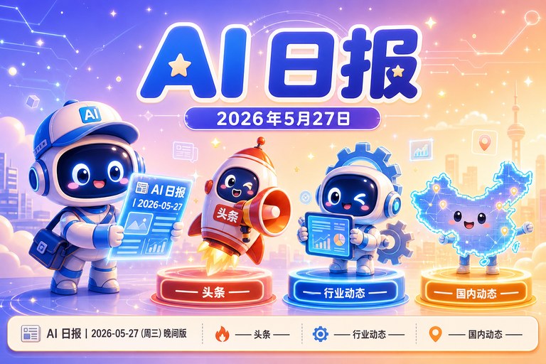 AI日报·晚间 | 2026年5月27日（周三）：Robinhood 推出 AI Agent 交易、FastAPI 爆 BadHost 漏洞