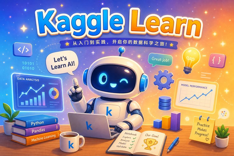 《Kaggle Learn — 数据科学与机器学习的免费微课程合集》
