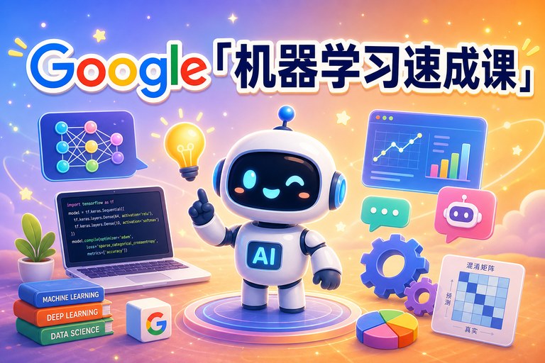 《Google「机器学习速成课」— 谷歌出品的免费机器学习入门教程》