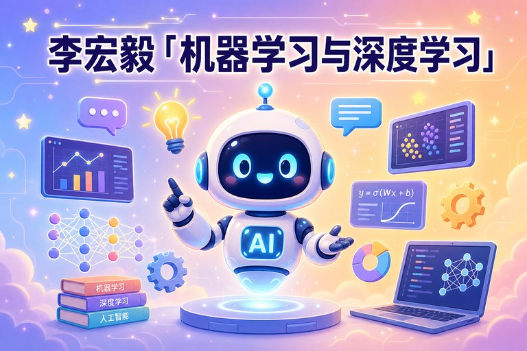 《李宏毅「机器学习与深度学习」课程 — 中文最佳深度学习公开课》