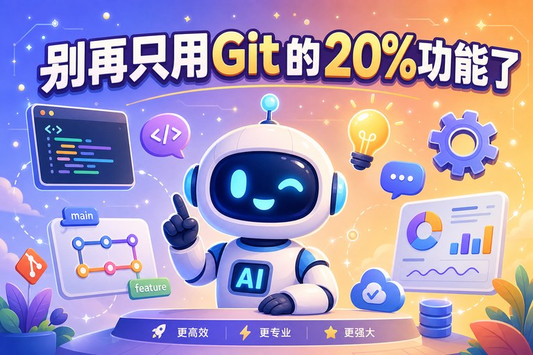 别再只用Git的20%功能了!这款“时光机”才是让开发效率翻倍的秘密武器