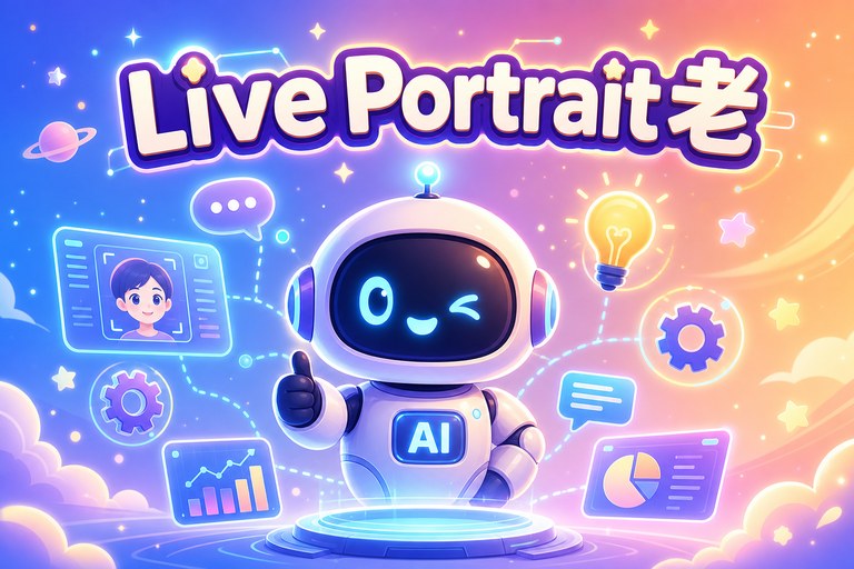 Live Portrait老照片转视频教程