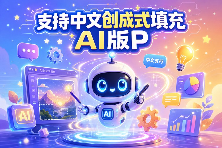 支持中文创成式填充 AI版PS 2023 v25.0安装教程