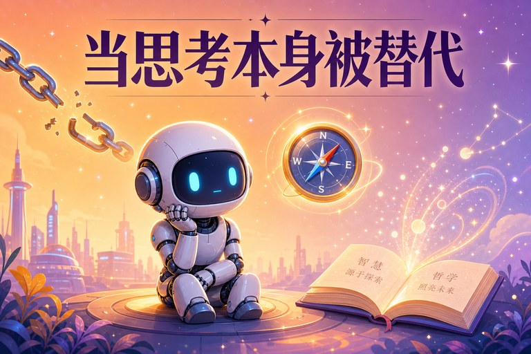 当思考本身被替代:AI 时代,人该如何存在?