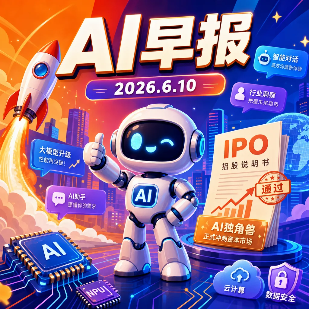 AI 日报 | 2026年6月10日(周三):Anthropic IPO+Claude Fable 5双重爆发、OpenAI宣告'聊天已死'