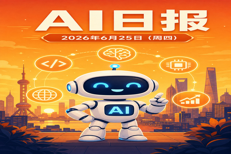 AI早报 | 2026年6月25日(周四):OpenAI自研推理芯片 Jalapeño、Google Gemini 3.5 新增电脑操控 ...