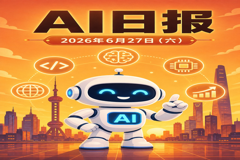 AI早报 | 2026年6月27日（周六）：GPT-5.6 Sol受限发布、英伟达MoE开源提速3.7倍